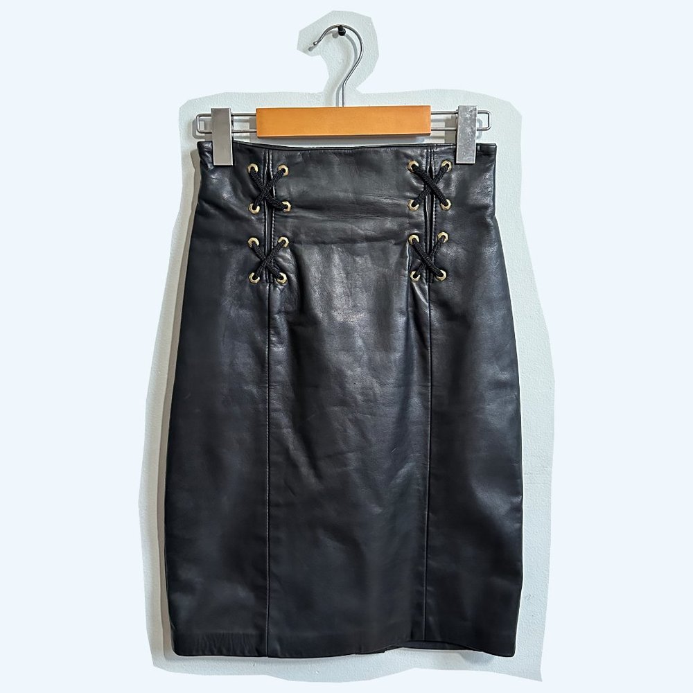 Danier Leather Pencil Skirt